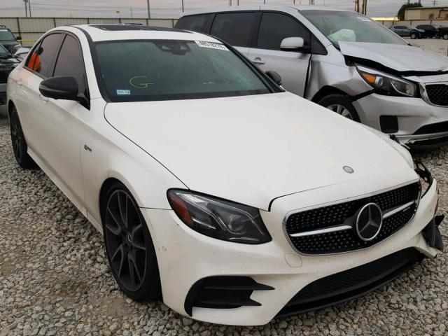 WDDZF6EB6HA188084 - 2017 MERCEDES-BENZ E 43 4MATI WHITE photo 1