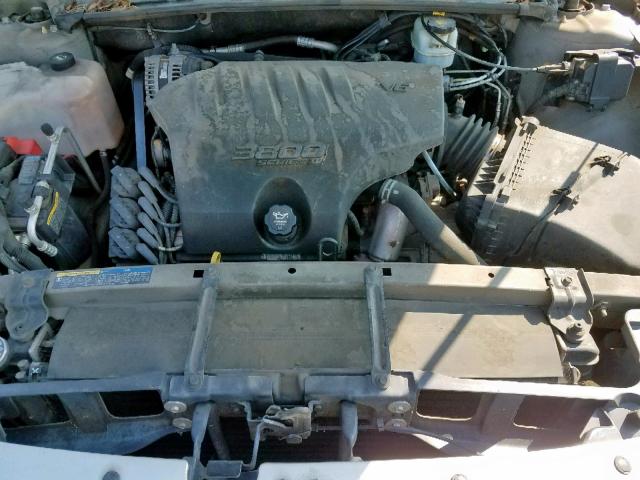 1G4HP54K544137193 - 2004 BUICK LESABRE CU SILVER photo 7