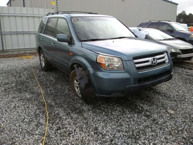 5FNYF18288B032561 - 2008 HONDA PILOT VP BLUE photo 1