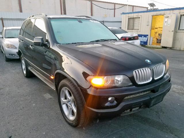 5UXFB53584LV06235 - 2004 BMW X5 4.4I BLACK photo 1