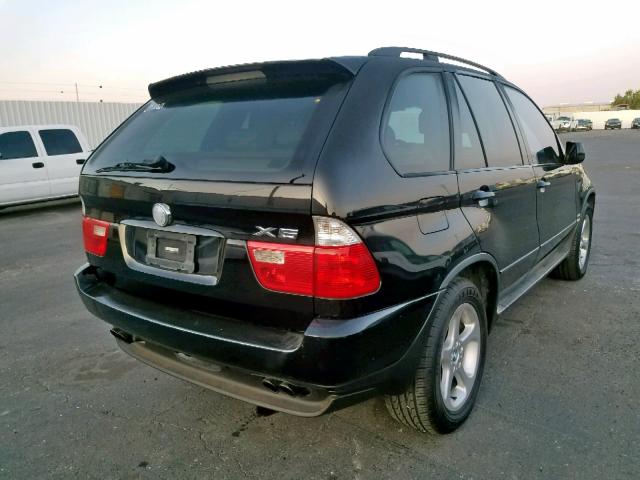 5UXFB53584LV06235 - 2004 BMW X5 4.4I BLACK photo 4