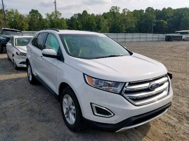 2FMPK4J96GBB47330 - 2016 FORD EDGE SEL WHITE photo 1