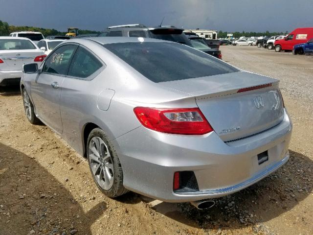 1HGCT2B85EA005278 - 2014 HONDA ACCORD EXL SILVER photo 3