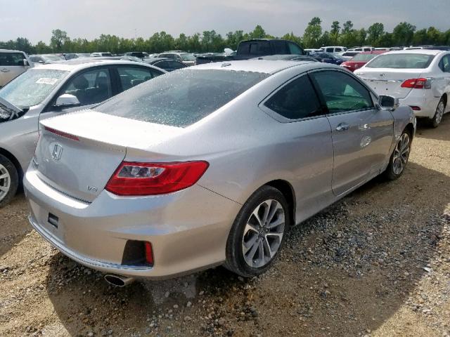 1HGCT2B85EA005278 - 2014 HONDA ACCORD EXL SILVER photo 4