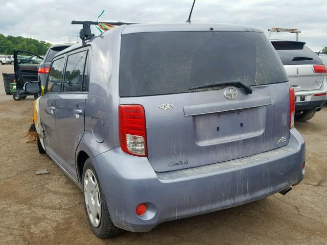 JTLZE4FE2B1136957 - 2011 TOYOTA SCION XB ლურჯი ფოტო 3