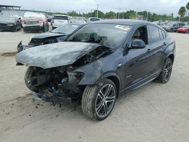 5UXXW3C54F0F88940 - 2015 BMW X4 XDRIVE2 BLUE photo 2