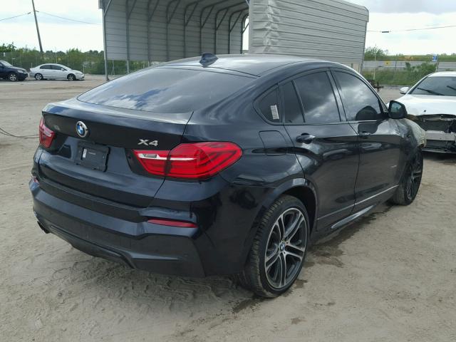 5UXXW3C54F0F88940 - 2015 BMW X4 XDRIVE2 BLUE photo 4