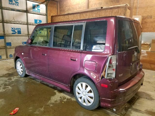 JTLKT324950196565 - 2005 TOYOTA SCION XB 紫色 照片 3