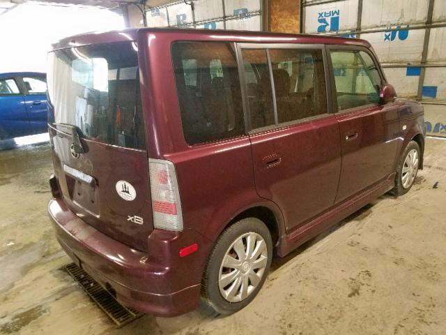 JTLKT324950196565 - 2005 TOYOTA SCION XB 紫色 照片 4