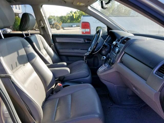 JHLRE48748C021013 - 2008 HONDA CR-V EXL SILVER photo 5