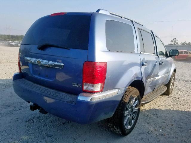 1A8HW58287F530365 - 2007 CHRYSLER ASPEN BLUE photo 4