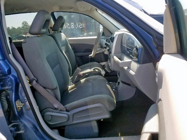 3A8FY58B06T240997 - 2006 CHRYSLER PT CRUISER BLUE photo 5