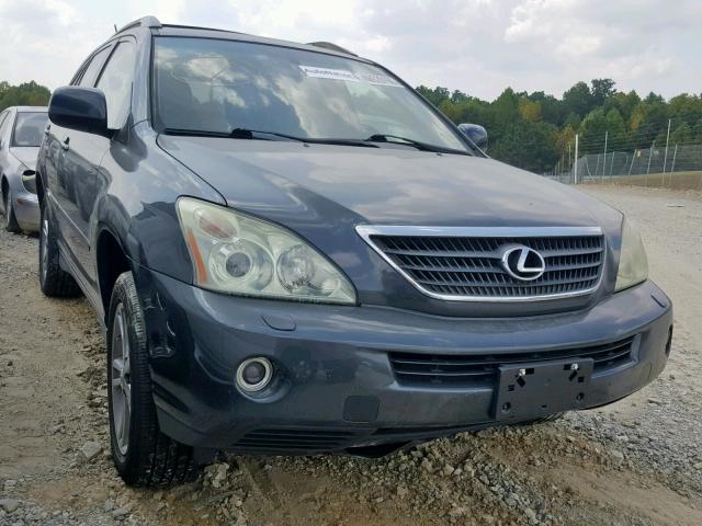 JTJGW31U172003744 - 2007 LEXUS RX 400H BLACK photo 1