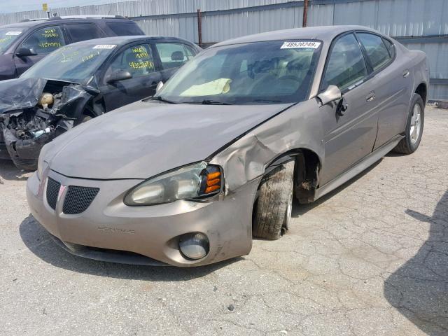 2G2WP552461155813 - 2006 PONTIAC GRAND PRIX BROWN photo 2