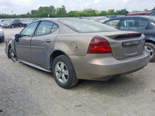 2G2WP552461155813 - 2006 PONTIAC GRAND PRIX BROWN photo 3