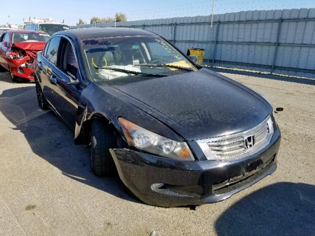 1HGCP36868A005704 - 2008 HONDA ACCORD EXL BLACK photo 1