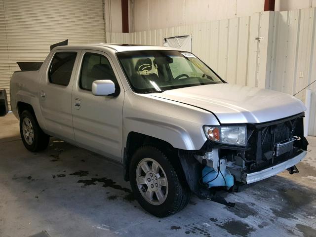 2HJYK16508H514505 - 2008 HONDA RIDGELINE SILVER photo 1