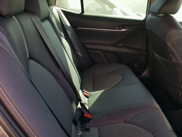 4T1B61HK3JU046348 - 2018 TOYOTA CAMRY XSE CHARCOAL photo 6