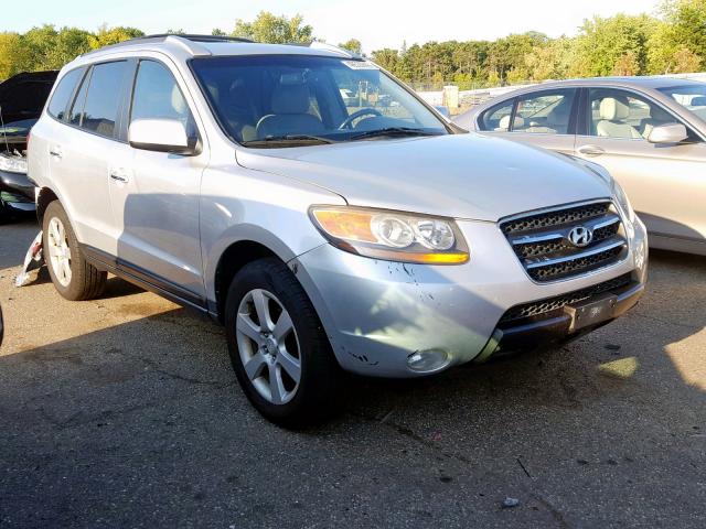 5NMSH73E37H114151 - 2007 HYUNDAI SANTA FE S SILVER photo 1