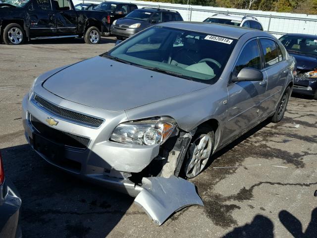 1G1ZG57BX8F292121 - 2008 CHEVROLET MALIBU LS 银色 照片 2