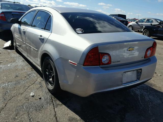 1G1ZG57BX8F292121 - 2008 CHEVROLET MALIBU LS 银色 照片 3