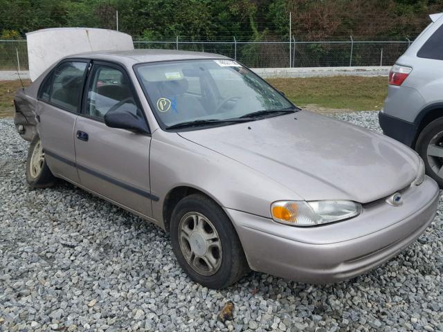 1Y1SK528X1Z420229 - 2001 CHEVROLET GEO PRIZM GOLD photo 1