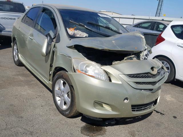 JTDBT923781219491 - 2008 TOYOTA YARIS GREEN photo 1