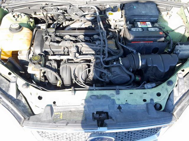 1FAHP34N77W154255 - 2007 FORD FOCUS ZX4 GREEN photo 7