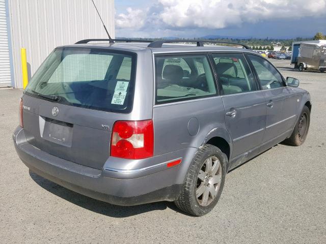 WVWWH63B23E088589 - 2003 VOLKSWAGEN PASSAT GLX Gümüş foto 4