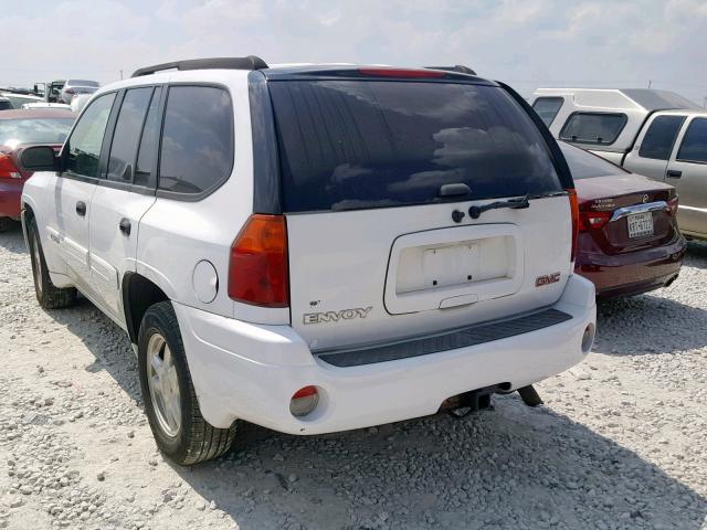 1GKDT13S242162349 - 2004 GMC ENVOY WHITE photo 3