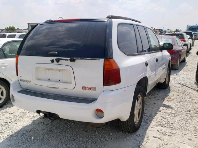 1GKDT13S242162349 - 2004 GMC ENVOY WHITE photo 4