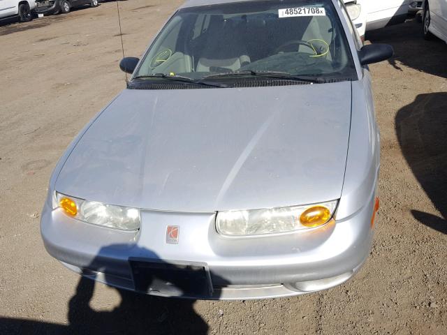 1G8ZH52842Z310919 - 2002 SATURN SL1 SILVER photo 9