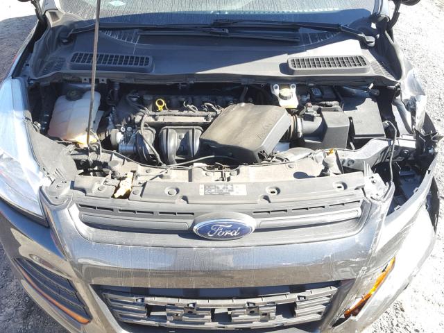 1FMCU0F70GUC06486 - 2016 FORD ESCAPE S CHARCOAL photo 7