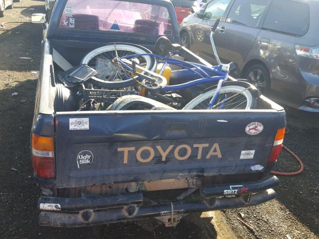 JT4RN81A8M0077509 - 1991 TOYOTA PICKUP 1/2 BLUE photo 6