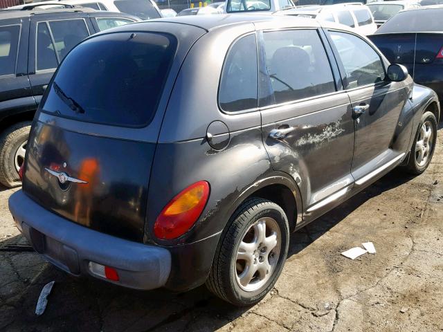 3C4FY4BB71T512500 - 2001 CHRYSLER PT CRUISER BLACK photo 4