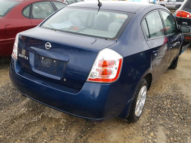 3N1AB61E98L631164 - 2008 NISSAN SENTRA 2.0 BLUE photo 4