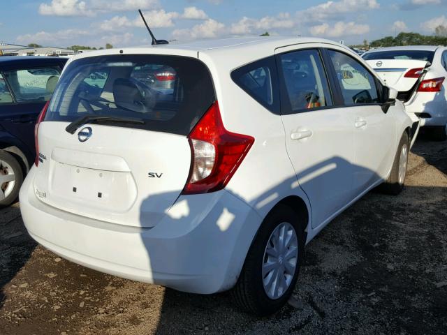 3N1CE2CP5GL406875 - 2016 NISSAN VERSA NOTE WHITE photo 4