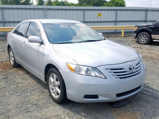 4T4BE46K47R009007 - 2007 TOYOTA CAMRY NEW SILVER photo 1