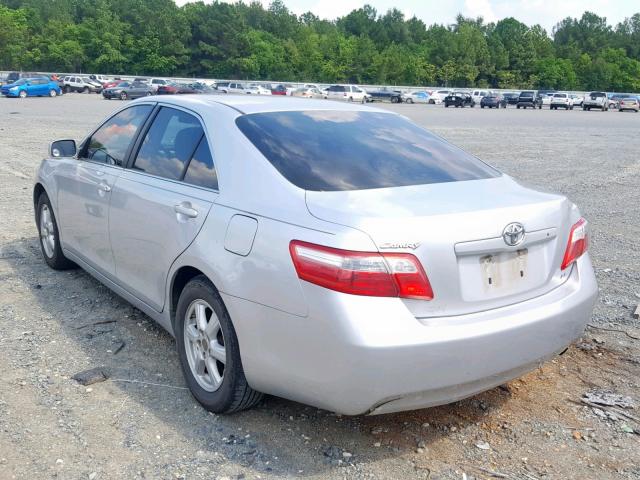 4T4BE46K47R009007 - 2007 TOYOTA CAMRY NEW SILVER photo 3