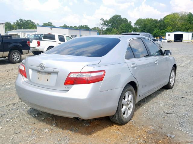 4T4BE46K47R009007 - 2007 TOYOTA CAMRY NEW SILVER photo 4