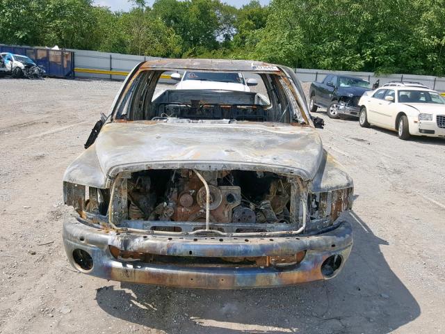 3D7KU28613G742575 - 2003 DODGE RAM 2500 S Գրաֆիտ լուսանկար 9