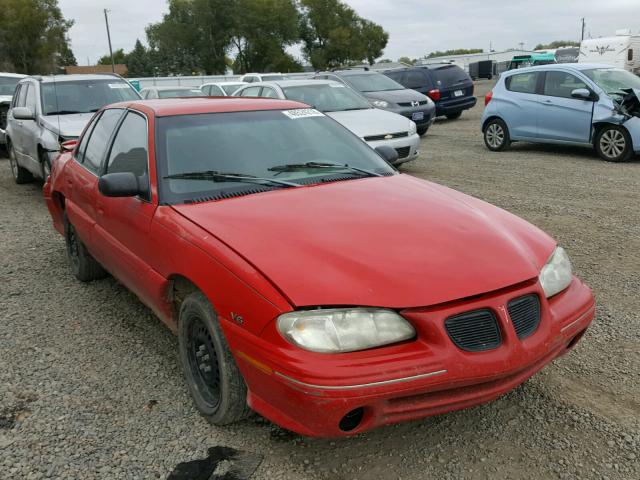 1G2NE52M3WM510028 - 1998 PONTIAC GRAND AM S RED photo 1