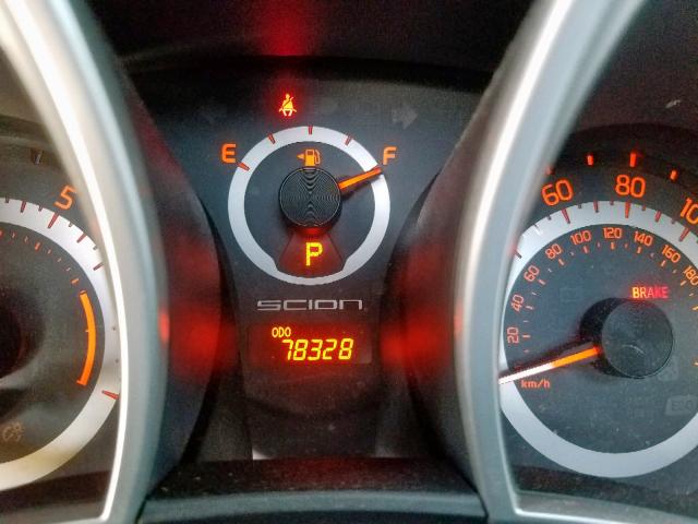 JTKJF5C76E3070920 - 2014 TOYOTA SCION TC ნაცრისფერი ფოტო 8