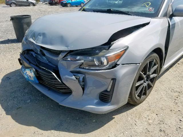 JTKJF5C76E3070920 - 2014 TOYOTA SCION TC ნაცრისფერი ფოტო 9
