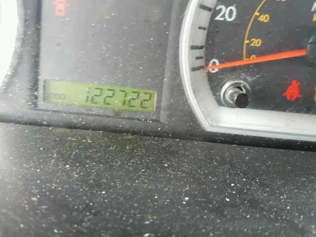 KL1TD5DE5BB180384 - 2011 CHEVROLET AVEO LS BURGUNDY photo 8