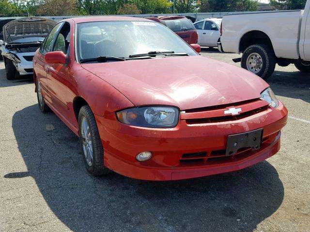 1G1JH52F047153267 - 2004 CHEVROLET CAVALIER L RED photo 1