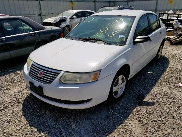 1G8AG52F15Z181394 - 2005 SATURN ION LEVEL WHITE photo 2