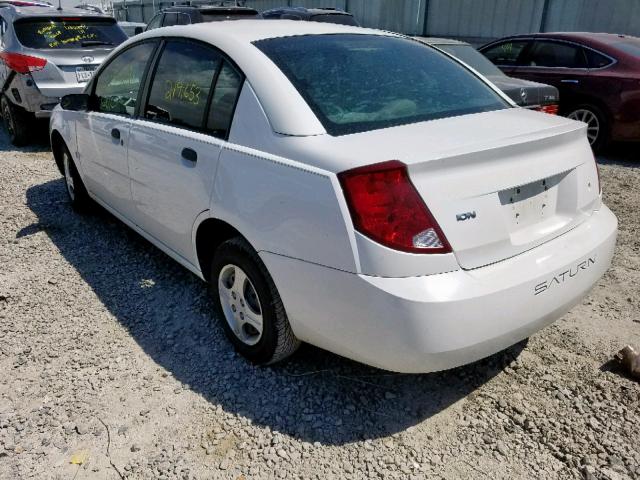 1G8AG52F15Z181394 - 2005 SATURN ION LEVEL WHITE photo 3