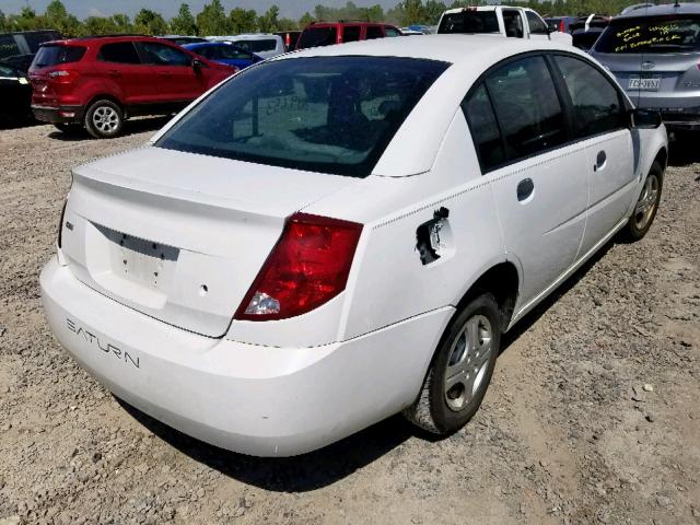 1G8AG52F15Z181394 - 2005 SATURN ION LEVEL WHITE photo 4