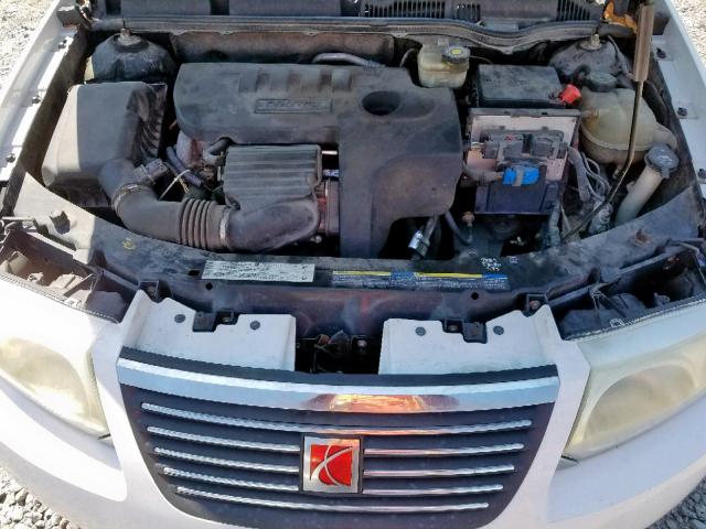 1G8AG52F15Z181394 - 2005 SATURN ION LEVEL WHITE photo 7